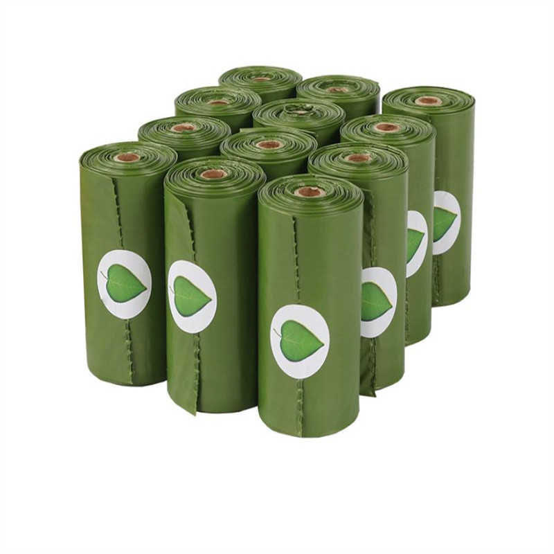 5Roll Vreće za izmet pasa kućnog ljubimca Vreća za smeće Vreća za sakupljanje štene Mačka Vreća za izmet Male rolne Potrepštine za kućne ljubimce