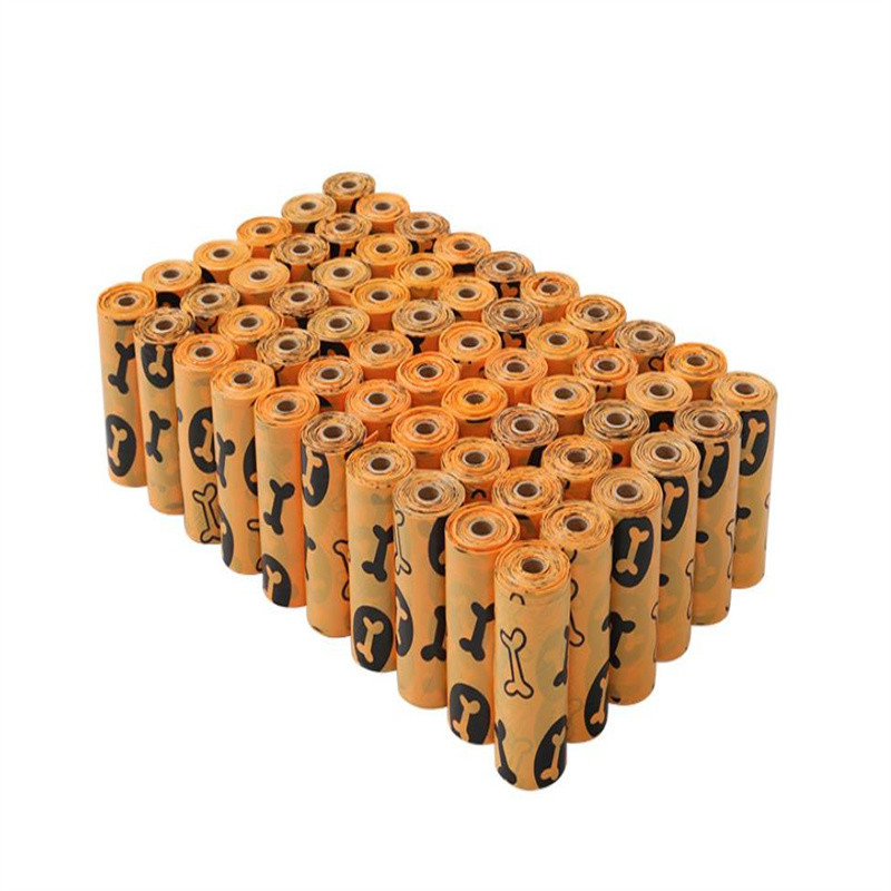 5Roll Vreće za izmet pasa kućnog ljubimca Vreća za smeće Vreća za sakupljanje štene Mačka Vreća za izmet Male rolne Potrepštine za kućne ljubimce