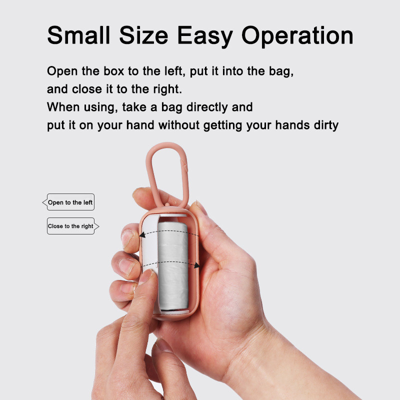 Mājdzīvnieku atkritumu kaste suņu izkārnījumu savācēja dozators Pārnēsājams kaku savācējs suņu atkritumu maisu tīrīšanas piederumi