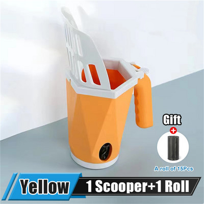 Prijenosna ugrađena vrećica za izmet Lopatica za mačji pijesak Lopatica velikog kapaciteta Samočisteća kutija za mačji pijesak Alat za čišćenje artefakata