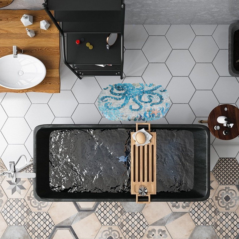 Paklājiņš Vanna Vanna Paklāji Vannas istaba Vanna Bez dušas Pret apdare Pludmale Mazgājama grīda Laipni lūdzam Sūkšana Gumijas Spa iekšdurvis