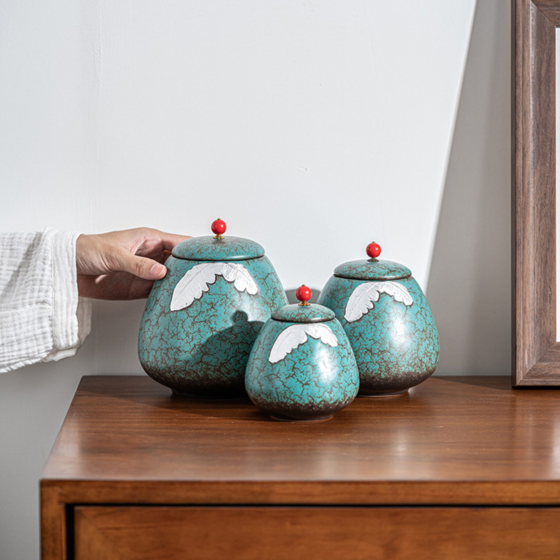 Keramika Pelnu Urna Aizzīmogota Kremēšana Apbedīšanas Pelni Piemiņas Mazie dzīvnieki Mājas suņu Kaķu memoriāls Piemērots Mājas Kamīni Apbedīšana