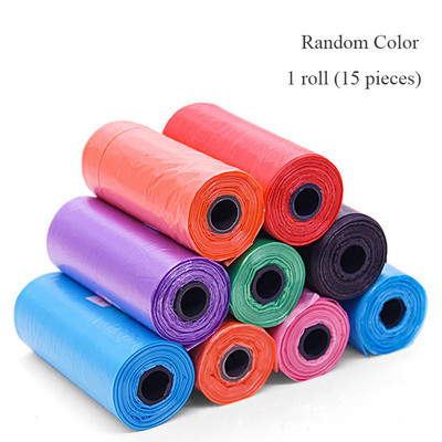 1 gab. Mājdzīvnieku izkārnījumu maisiņi Vienreizlietojamie suņu atkritumu maisi Lielapjoma maisiņi ar siksnu un kaulu maisu dozatoru maisiņi ar ķepu nospiedumiem