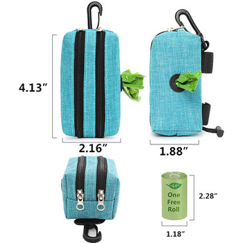 Σακούλα σκουπιδιών κατοικίδιων ζώων Καμουφλάζ Τσάντα συλλογής κακών Σκύλων Βόλτας Σακούλα αποθήκευσης Φορητή τσάντα με κλειδί Κρεμαστή τσάντα τσάντα με κακά