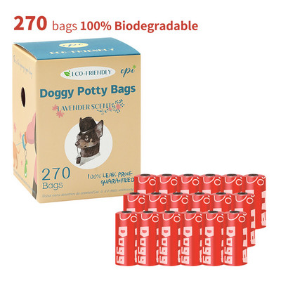 1/5 rola Biorazgradiva vrećica za izmet za pse bez otpada Vrećice za izmet za pse Dozator Proizvodi za kućne ljubimce Vrećica za izmet za mačke