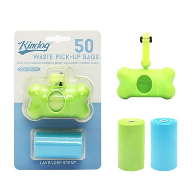 1/5 rola Biorazgradiva vrećica za izmet za pse bez otpada Vrećice za izmet za pse Dozator Proizvodi za kućne ljubimce Vrećica za izmet za mačke