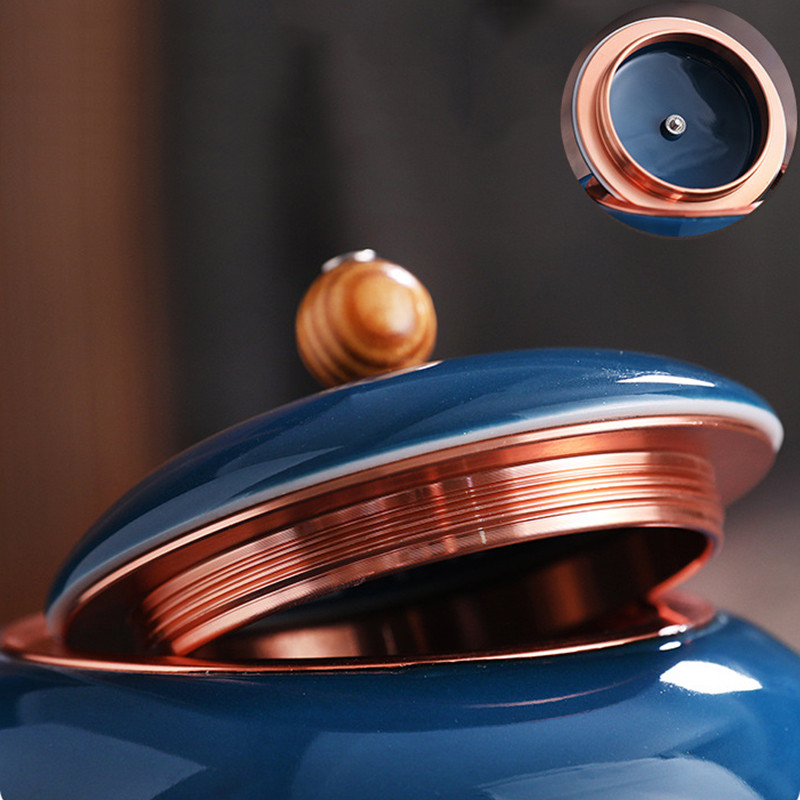 Keramička urna za uspomenu na kućne ljubimce Za pse Mačke Kremirani pepeo Pogrebni kovčeg za male dijelove ljudskog pepela Prikladni kućni kamini Pokop