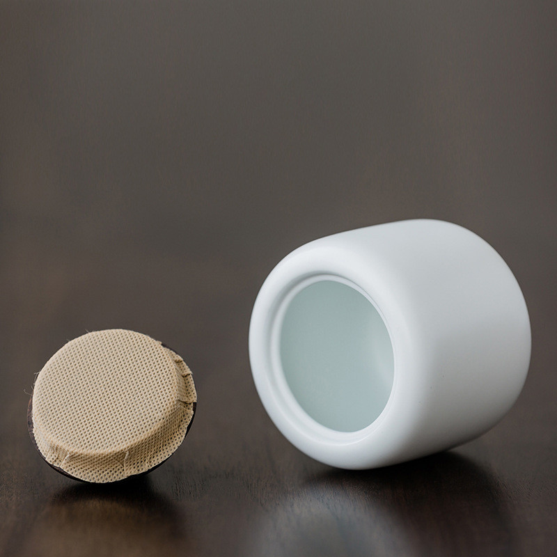 Bijela posuda za pogrebni pepeo Urna za kremiranje ljudi Držač pepela za kućne ljubimce Keramičke urne za uspomenu Pepeo za prijatelje Urne za kovčeg Pečat za pohranu