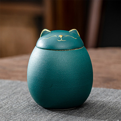 Jauki keramikas izstrādājumi mājdzīvnieku urnas kaķa formas kaķu suņu kremēšanas pelni urnas suņiem kaķu piemiņas pelni kremācijas piemiņai mājdzīvnieku produkti
