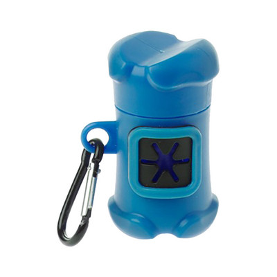 Nova kutija za kućne ljubimce u obliku kosti koja se može ponovno puniti, kutija za pseću kakicu, držač za vreće za smeće, uključujući 15 komada vrećica za čišćenje, alate za čišćenje