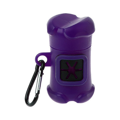 Nova kutija za kućne ljubimce u obliku kosti koja se može ponovno puniti, kutija za pseću kakicu, držač za vreće za smeće, uključujući 15 komada vrećica za čišćenje, alate za čišćenje