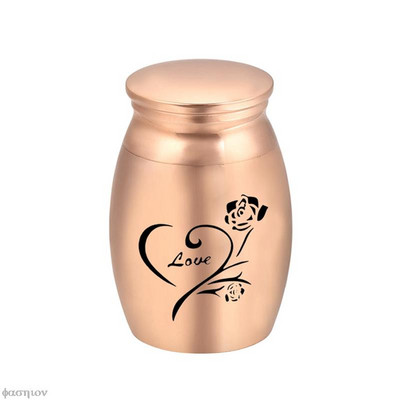 Mazas piemiņas urnas pelniem Rozes sirds Maza piemiņas urna Mini kremācijas pelnu turētājs piemiņas zīme Cilvēka mīļotais mājdzīvnieks suns kaķis osis
