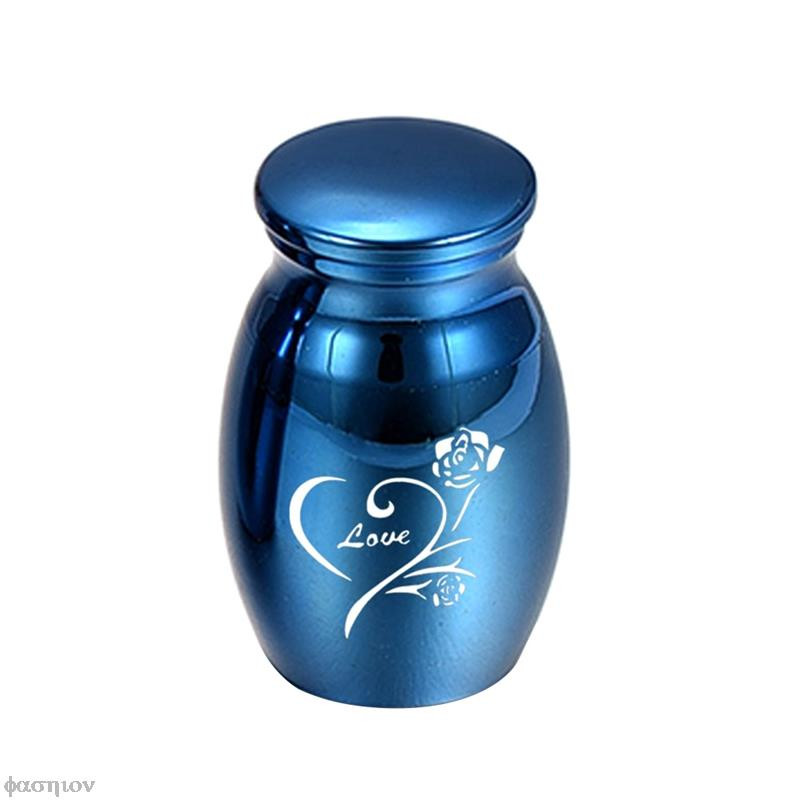 Mazas piemiņas urnas pelniem Rozes sirds Maza piemiņas urna Mini kremācijas pelnu turētājs piemiņas zīme Cilvēka mīļotais mājdzīvnieks suns kaķis osis