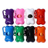 Plastmasas atkritumu maisi, kas paredzēti suņu izkārnījumam, mājdzīvnieku tīrīšanas piederumi, pārnēsājami āra mājdzīvnieku izstrādājumi mazu suņu atkritumu maisu dozatora somiņai