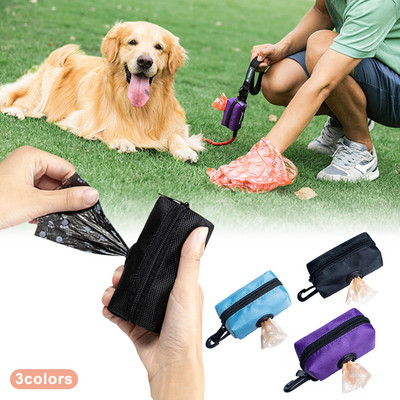 Изпражнения за домашни любимци Куче Poo Puppy Pick-Up Bags Pet Poop Bag Държач Кука Чанта Преносим