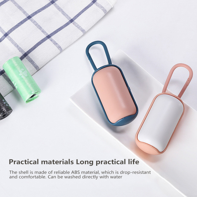 Dozator vreća za smeće za kućne ljubimce Mačke Psi Prijenosni ekološki prihvatljiva vrećica za izmet kućnih ljubimaca Kutija za pohranu Vrećice za pseći izmet Potrepštine za pse