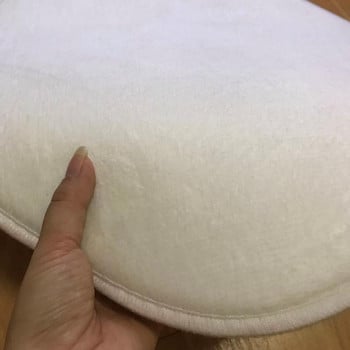 Zeegle 2τμχ Σετ Χαλιά Τουαλέτας Memory Foam Αντιολισθητικά πατάκια Στο Μπάνιο Απορροφητικά Χαλιά Μπάνιου Σετ Μοκέτες Μπάνιου Χαλιά μπάνιου