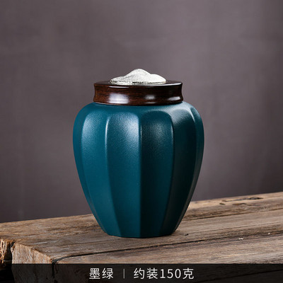 2021. gada karstā stila urna mājdzīvnieks ar rokām darināta zelta keramikas mini burka pārnēsājama aizzīmogota maza izmēra burka dzīvnieku kremācijas pelnu uzglabāšanas piemiņas lietas