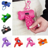 Mājdzīvnieku atkritumu maisu dozators Suņu izkārnījumu savākšanas maisi Atkritumu sadales tīrīšanas piederumi Jauks kaula formas mājdzīvnieku atkritumu kaste, tualetes savācējs