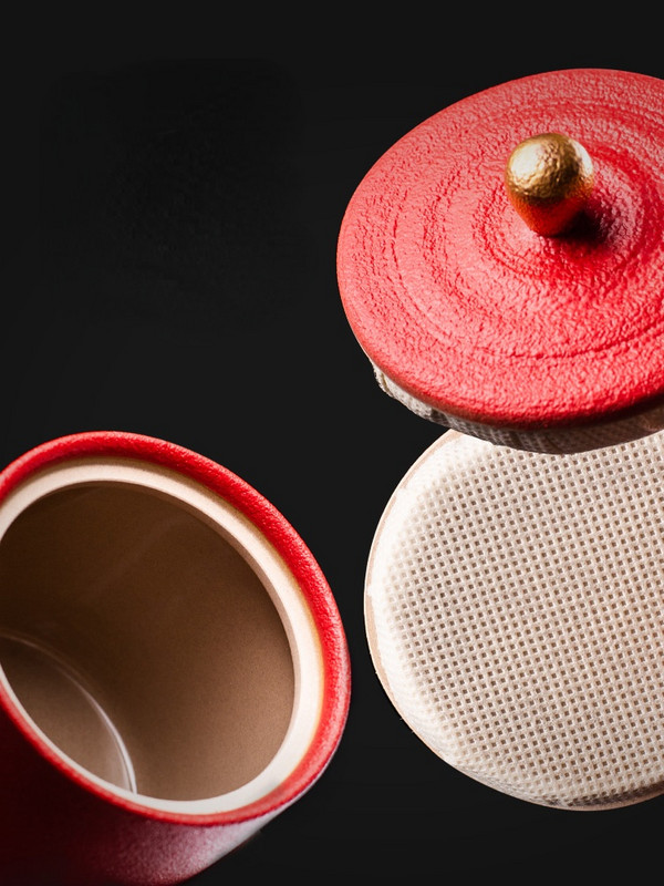 Rubni poklopac omotan tkanom tkaninom otporan na vlagu bez specifičnog mirisa dobro brtvljenje urna za kućne ljubimce za mačke i pse