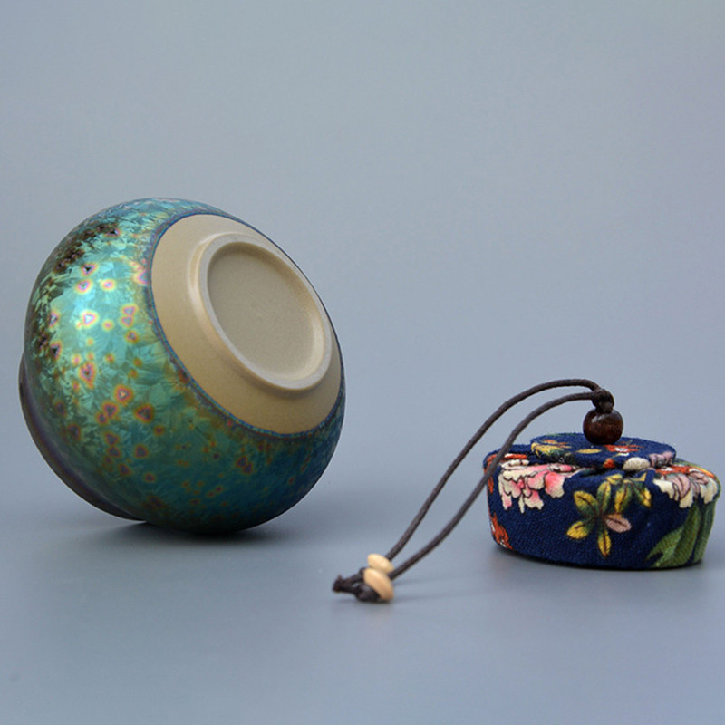 Apbedīšanas pelnu urna cilvēku kremēšanai Mājdzīvnieku pelnu turētājs Piemiņas biedru pelni Keramikas urnas zārks suņa kaķa putnu urna