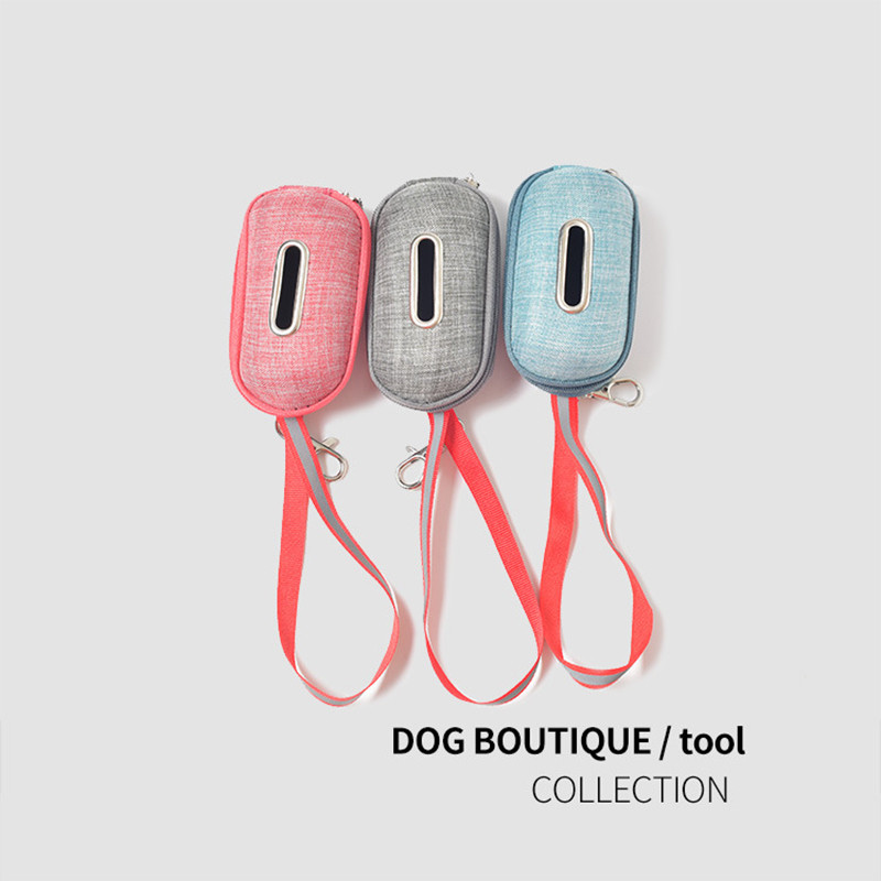 Vrećica za pseću kakicu Kutija za izvlačenje Sredstva za čišćenje kućnih ljubimaca Prijenosna vanjska kutija za skladištenje smeća s prozorom Noćna reflektirajuća traka Uže za ruke