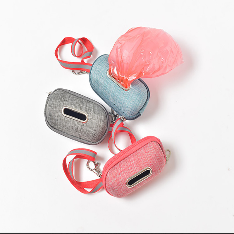 Vrećica za pseću kakicu Kutija za izvlačenje Sredstva za čišćenje kućnih ljubimaca Prijenosna vanjska kutija za skladištenje smeća s prozorom Noćna reflektirajuća traka Uže za ruke