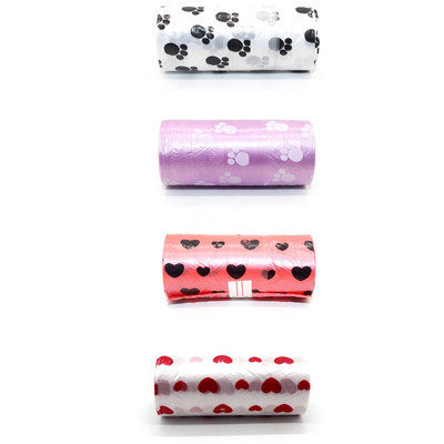 1 rola Vreća za izmet kućnog psa Vreća za kakicu Vreća za čišćenje Vreća za kućno smeće na otvorenom, Nosač za kućne ljubimce