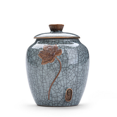 Apbedīšanas pelnu burka Urna cilvēku kremēšanai Mājdzīvnieku pelnu turētājs Keramikas piemiņai Palu pelnu urnas zārka zīmogs uzglabāšanas burka