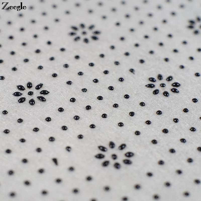 Zeegle 4PCS Set prostirki za kupaonicu Grass Letter Carpet Rug Set kupaonskih prostirki Set prostirki za WC školjku Protuklizni podni tepih za kupaonicu