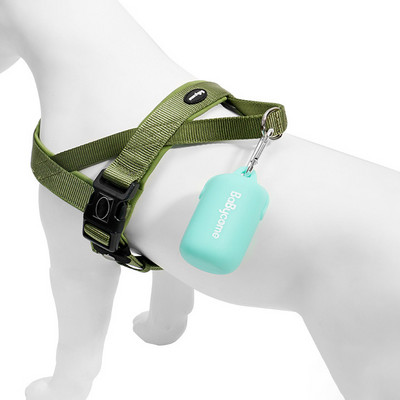 Pet Poop Picker Силиконова кутия за събиране Pet Out Pick Up Poop Bag Торба за боклук Органайзер Преносимо разхождане на кучета Зоотовары Pooper Bag