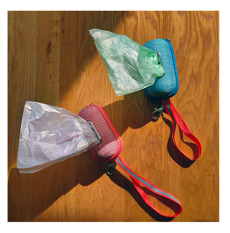 Pārnēsājamas slingas suņu kakas liekšķeres Dozatora maisiņš Kaķu savācēju kaku turētājs Atkritumu maisi Organizators āra liela izmēra mājdzīvnieku piederumi