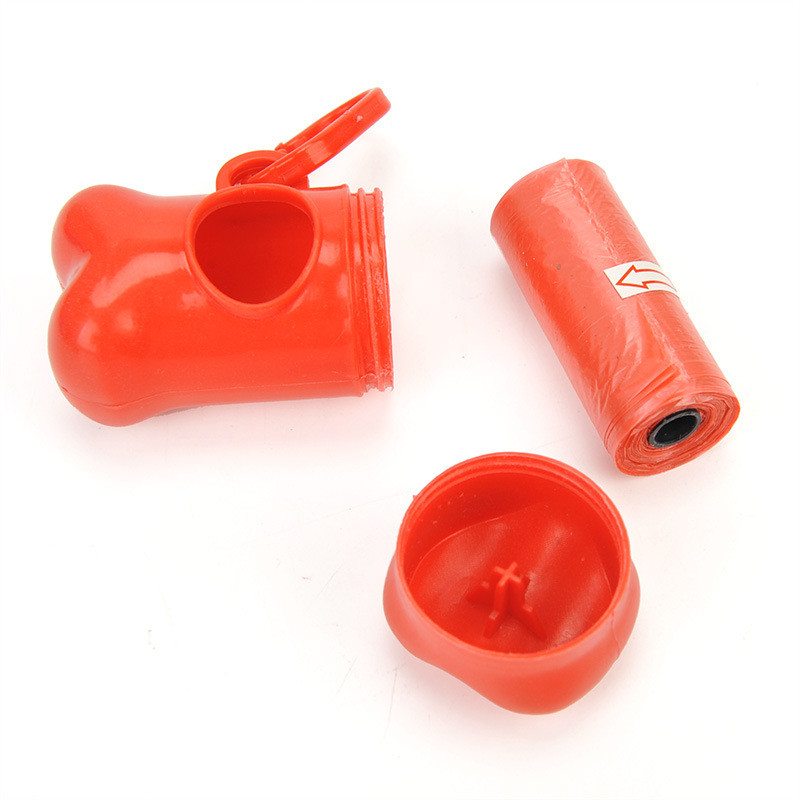 Hot 1Pc Puppy Dog Poop Scooper Bags Dispenser Set Vreća za smeće Držač za izmet Prijenosni Pet Dog Poop Scooper Potrepštine za kućne ljubimce