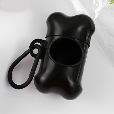 Αποικοδομήσιμο Dog Poop Dog Dispenser Φως LED Θήκη για σακούλες απορριμμάτων Σετ τσάντες για σκουπίδια σκυλιά Καθαρά αξεσουάρ