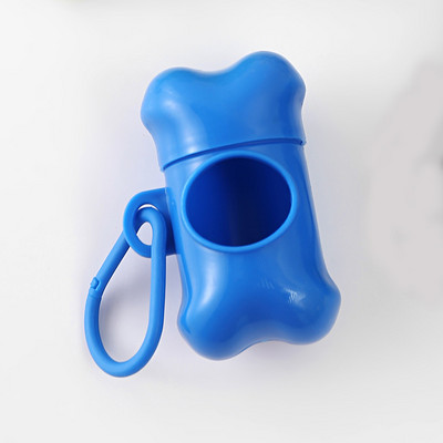 Αποικοδομήσιμο Dog Poop Dog Dispenser Φως LED Θήκη για σακούλες απορριμμάτων Σετ τσάντες για σκουπίδια σκυλιά Καθαρά αξεσουάρ