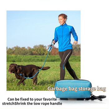 Кученце, котка, преносим диспенсър, торбичка за изпражнения, торба за изпражнения за домашни кучета, държач за торбички за изпражнения на открито, свободни ръце, органайзер, торби за боклук, консумативи за домашни любимци
