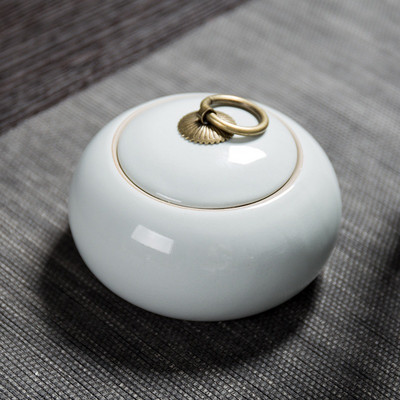 Urna za pogrebni pepeo za kremiranje ljudi Držač za pepeo kućnih ljubimaca Pepeo za uspomene na prijatelja Keramičke urne Kovčeg za urnu za psa, mačku, pticu