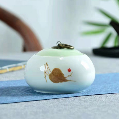 Urna za pogrebni pepeo za kremiranje ljudi Držač za pepeo kućnih ljubimaca Pepeo za uspomene na prijatelja Keramičke urne Kovčeg za urnu za psa, mačku, pticu