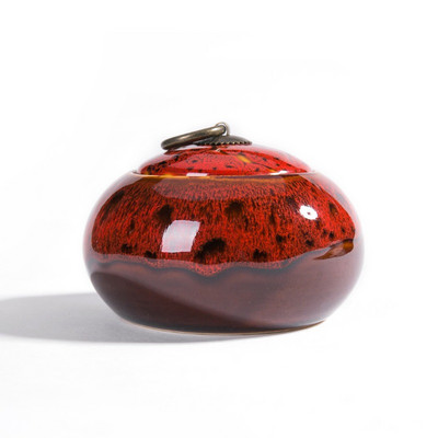 Urna za pogrebni pepeo za kremiranje ljudi Držač za pepeo kućnih ljubimaca Pepeo za uspomene na prijatelja Keramičke urne Kovčeg za urnu za psa, mačku, pticu