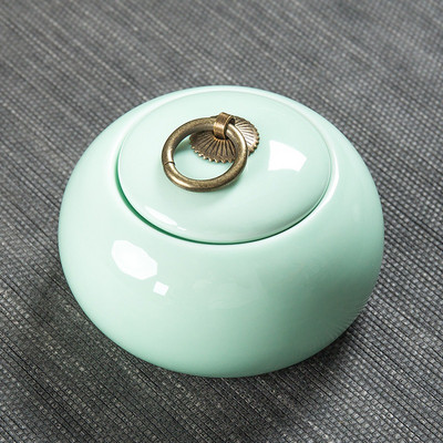 Urna za pogrebni pepeo za kremiranje ljudi Držač za pepeo kućnih ljubimaca Pepeo za uspomene na prijatelja Keramičke urne Kovčeg za urnu za psa, mačku, pticu