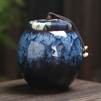 Krāsu keramikas tvertne piemiņas urnas zīmoga pods piemiņas zārks porcelāna burka pelnu uzglabāšana piemiņas apbedīšanas turētājs mājdzīvnieku zārki