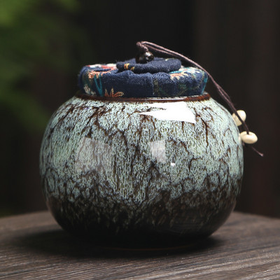 Krāsu keramikas tvertne piemiņas urnas zīmoga pods piemiņas zārks porcelāna burka pelnu uzglabāšana piemiņas apbedīšanas turētājs mājdzīvnieku zārki