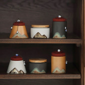 Keramikas piemiņas urnas Melnbalta bēru urna cilvēku kremēšanai mājdzīvnieku piemiņas turētājs Pelnu zārka zīmogs uzglabāšanas burka