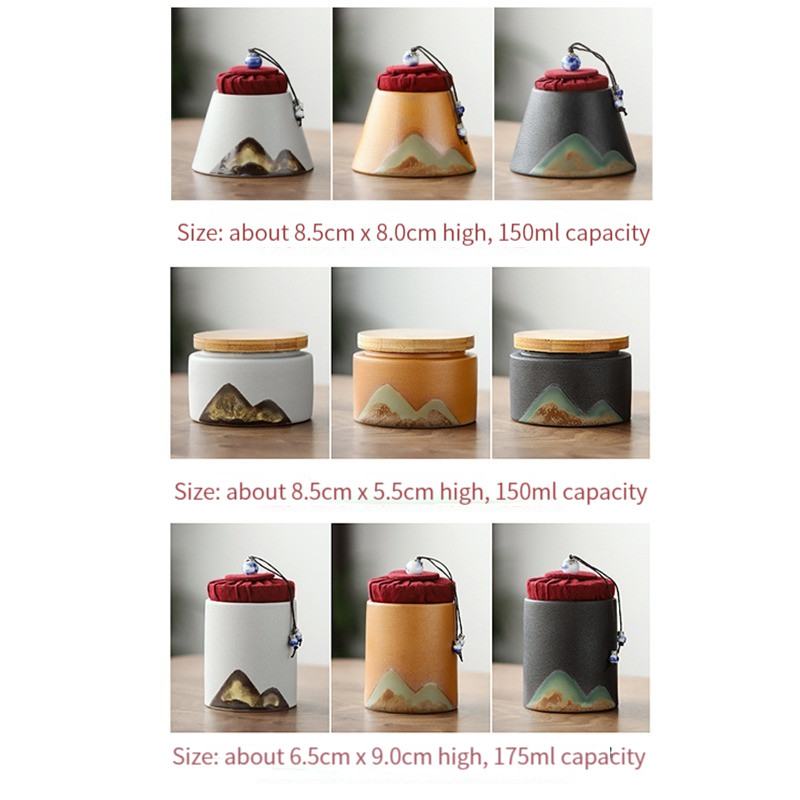 Keramikas piemiņas urnas Melnbalta bēru urna cilvēku kremēšanai mājdzīvnieku piemiņas turētājs Pelnu zārka zīmogs uzglabāšanas burka