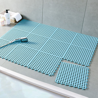 12kom kupaonska neklizajuća prostirka za tuširanje Kućna kupaonica za noge Kupaonica WC sa šavovima Šuplji PVC vodootporna prostirka protiv pada