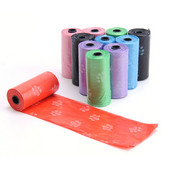 Patogūs reikmenys naminiams gyvūnėliams Mišrių spalvų letenėlės tipo šuniuko katės šiukšlių maišas lauke švarus naminių gyvūnėlių išmatų maišas