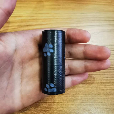 NOVO 1 rola NOVO Vreća za pseći izmet s otiskom šape 15 vrećica/rola Velike vreće za mačji otpad Vreća za smeće za pse na otvorenom, čisto punjenje, 1 rola