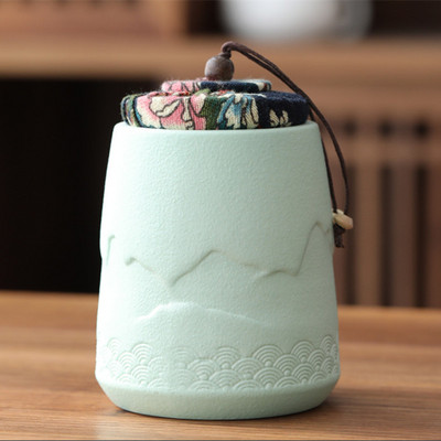 Mājdzīvnieku piemiņas keramikas urna suņiem kaķiem kremēšanas pelni bēru zārks nelielai daļai cilvēku pelnu