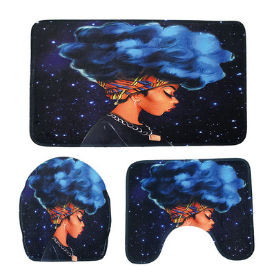 Zeegle absorbējošs vannas istabas paklājs tualetes paklājs eksotiska stila vannas istabas paklājs neslīdošs vannas paklājs tualetes pārklājs vannas istabas paklāji dušas paklāji