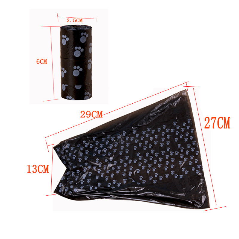 15 Vrećica/Rola 100 RollPure Vreća za pseći izmet Vreće za veliki mačji izmet Doggie Outdoor Home Clean Refill Vreća za smeće Potrepštine za pse za kućne ljubimce